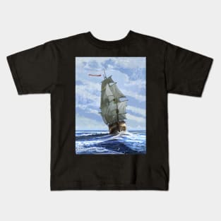 Sailing Ship Kids T-Shirt